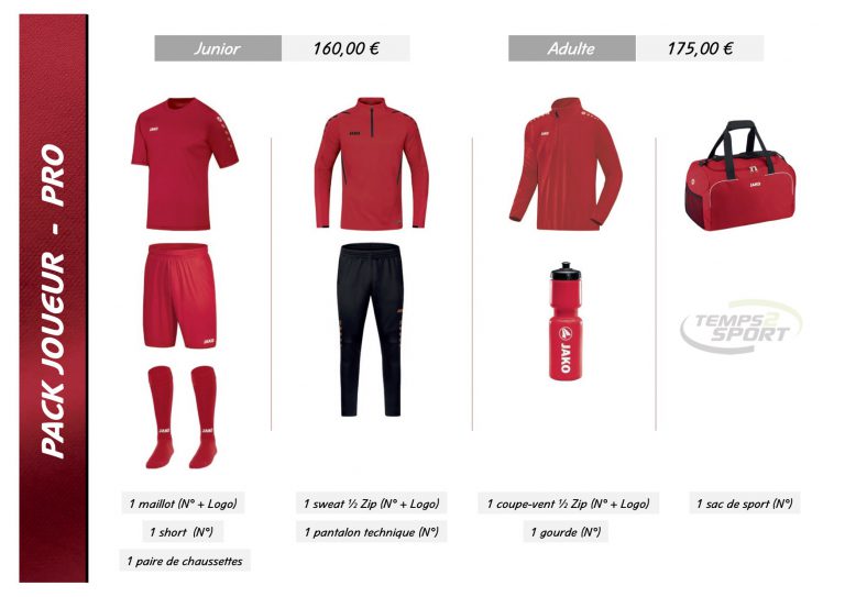 Catalogue - Boutique Jako (SSS Football Guebwiller)